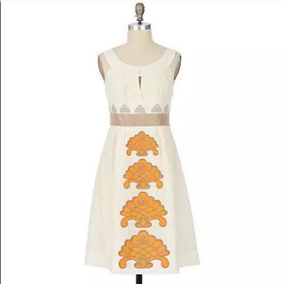 Anthropologie Floreat Krasna Knee Length Dress, 2 - Picture 2 of 6